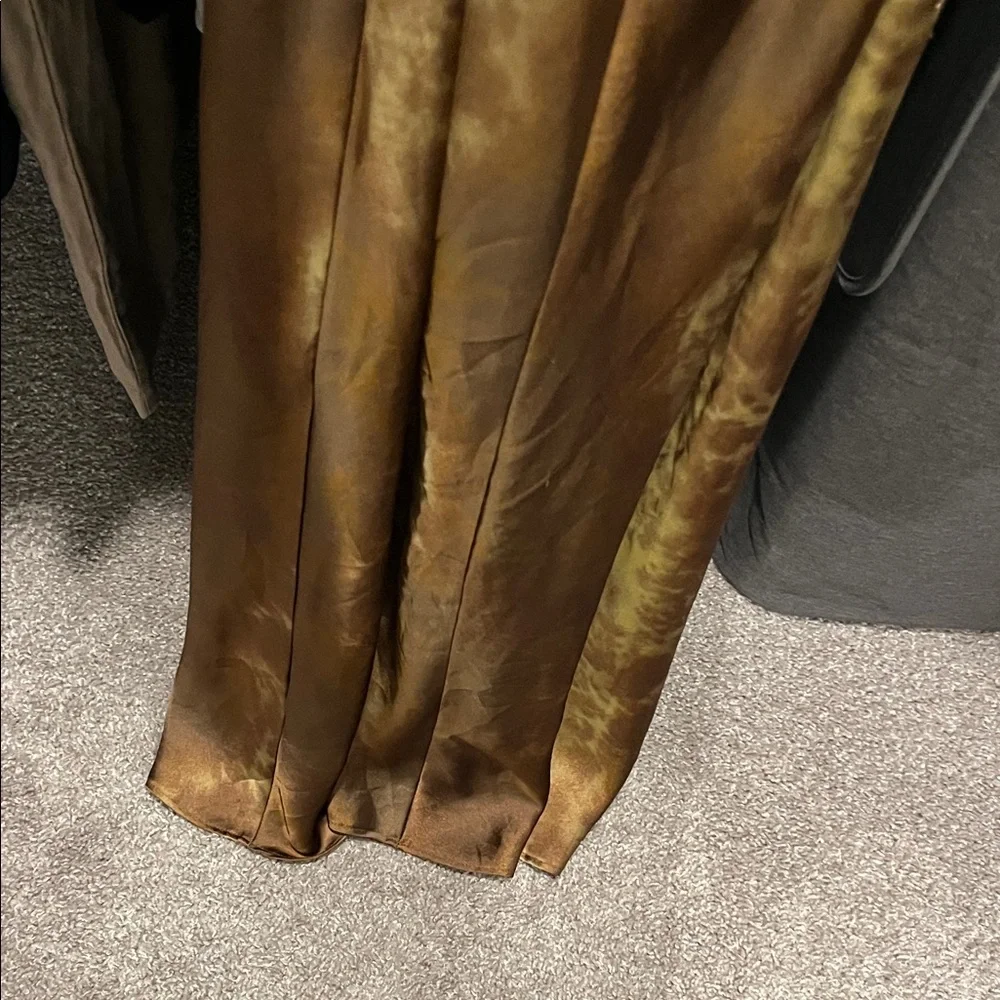 Zara Brown Tie-Dye Maxi Dress - Picture 8 of 8